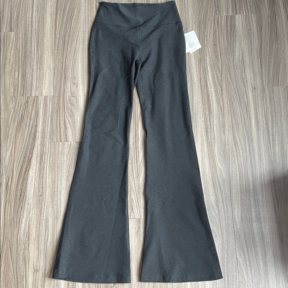 Beyond Yoga Gray Flare Leggings